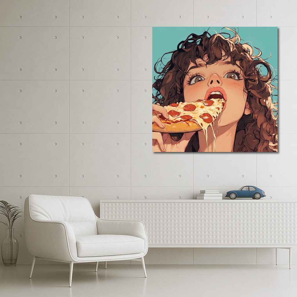 Pizza and She: The Taste of Happiness