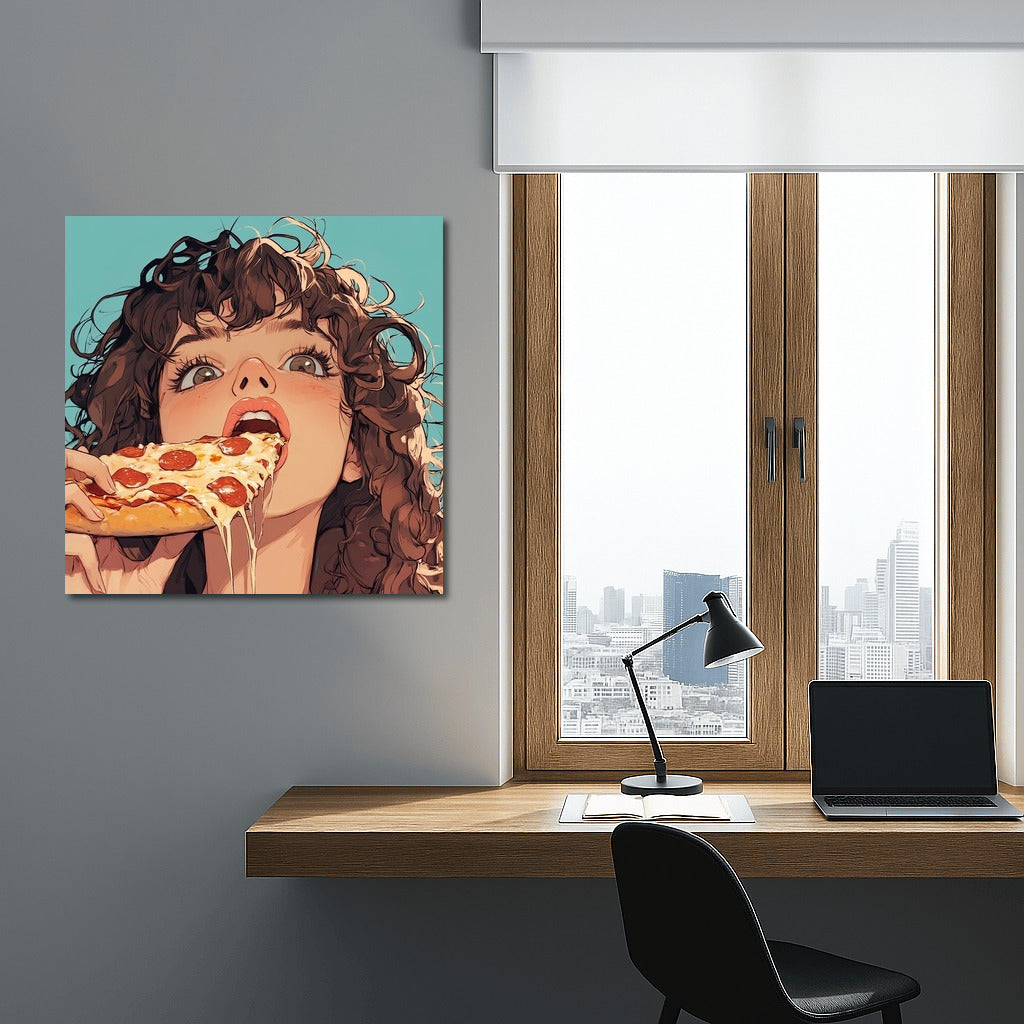 Pizza and She: The Taste of Happiness