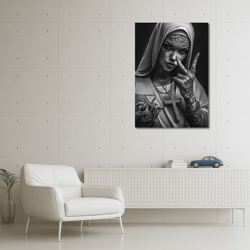 The Tattooed Monk: Secrets of Contrasts