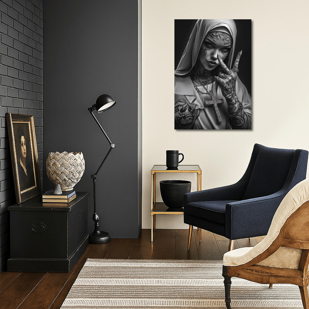 The Tattooed Monk: Secrets of Contrasts