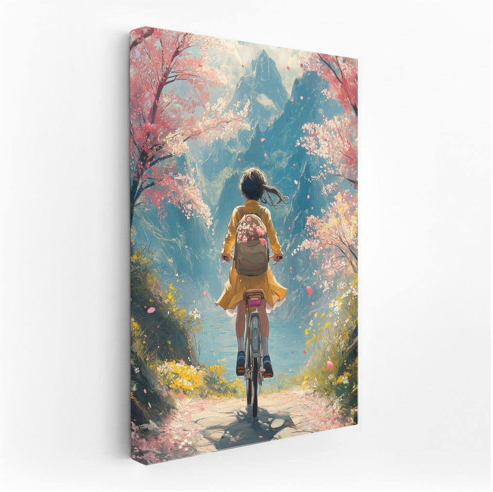 Spring Cyclist: The Path to the Heights