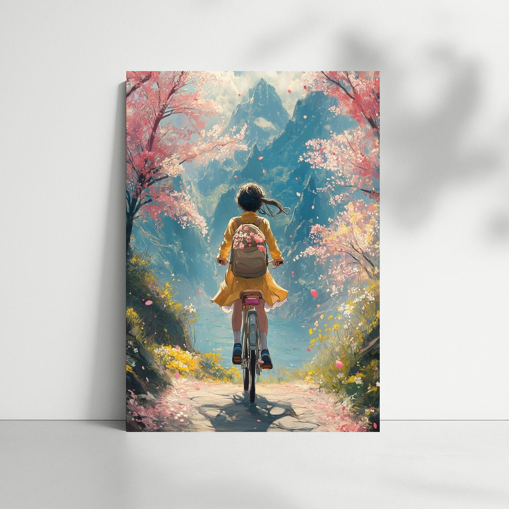 Spring Cyclist: The Path to the Heights