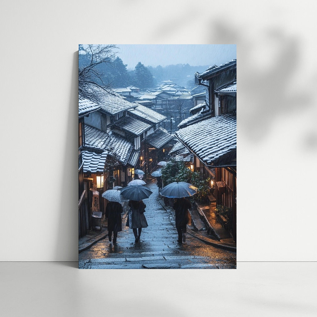 Umbrellas over the Snow Kingdom