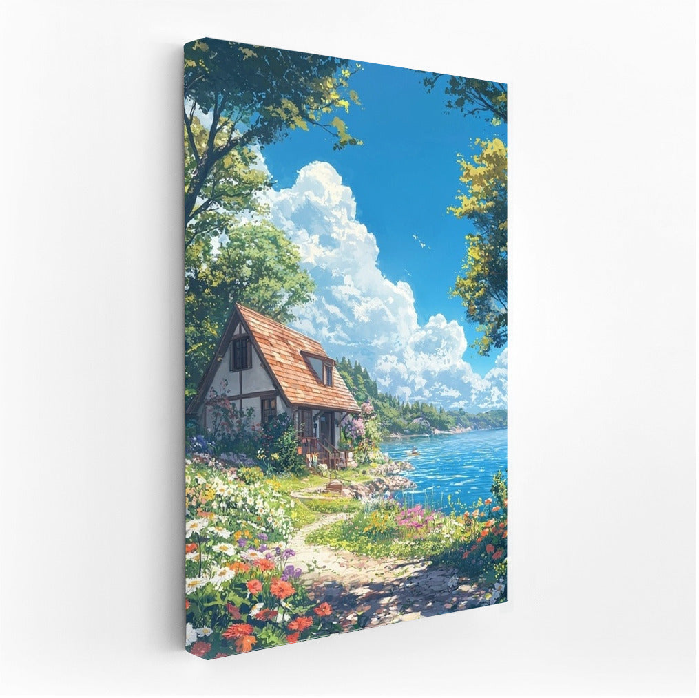 Morning in Flower Paradise