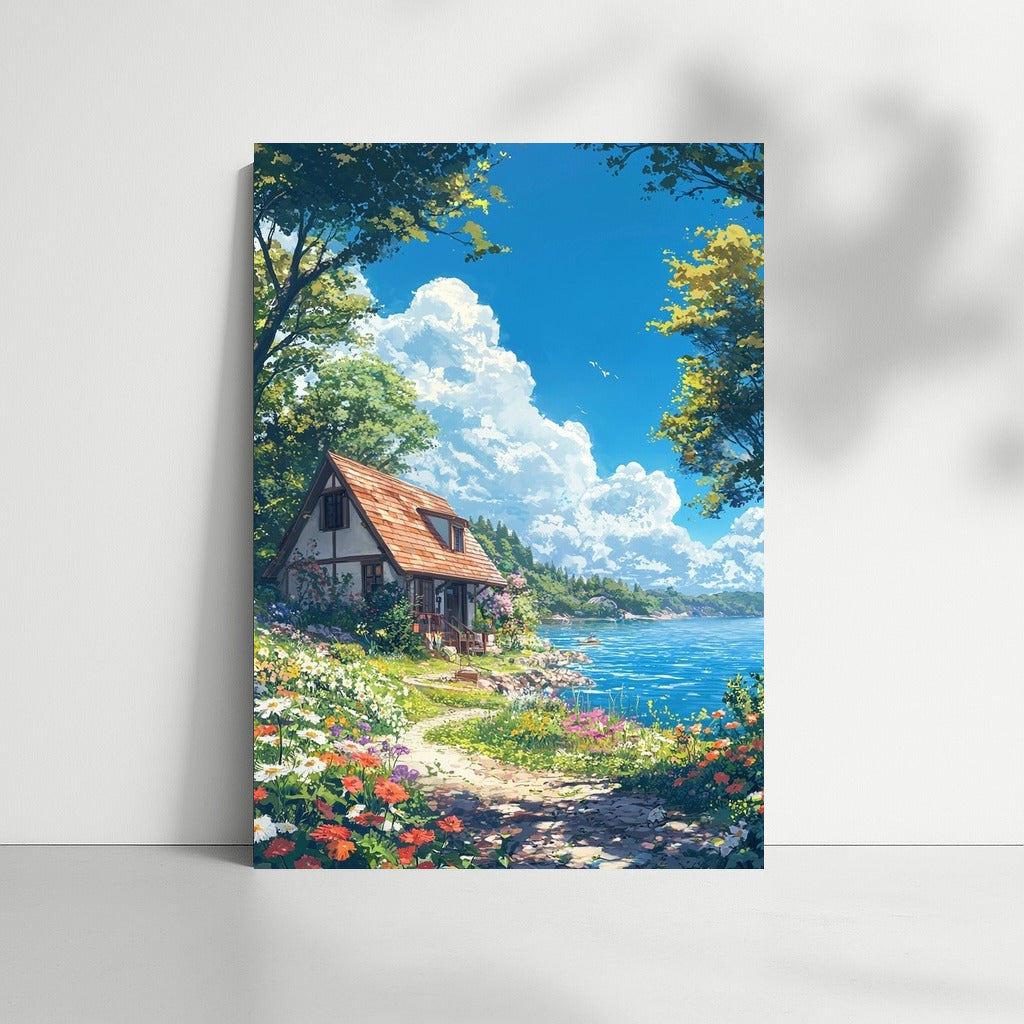 Morning in Flower Paradise