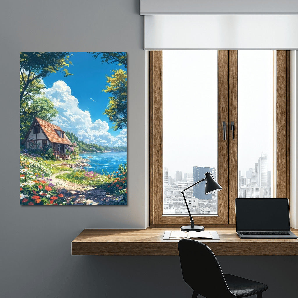 Morning in Flower Paradise