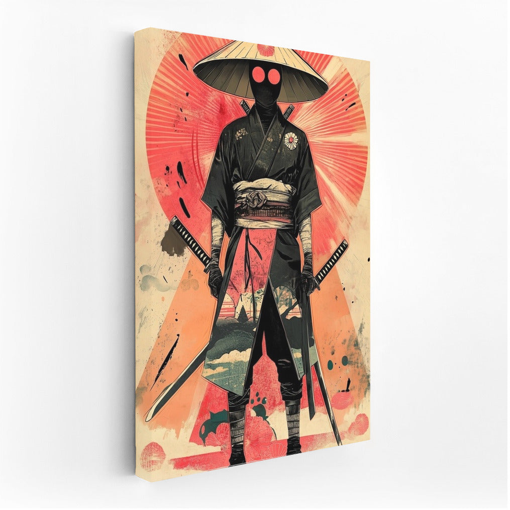 Dance of the Samurai in Flowers