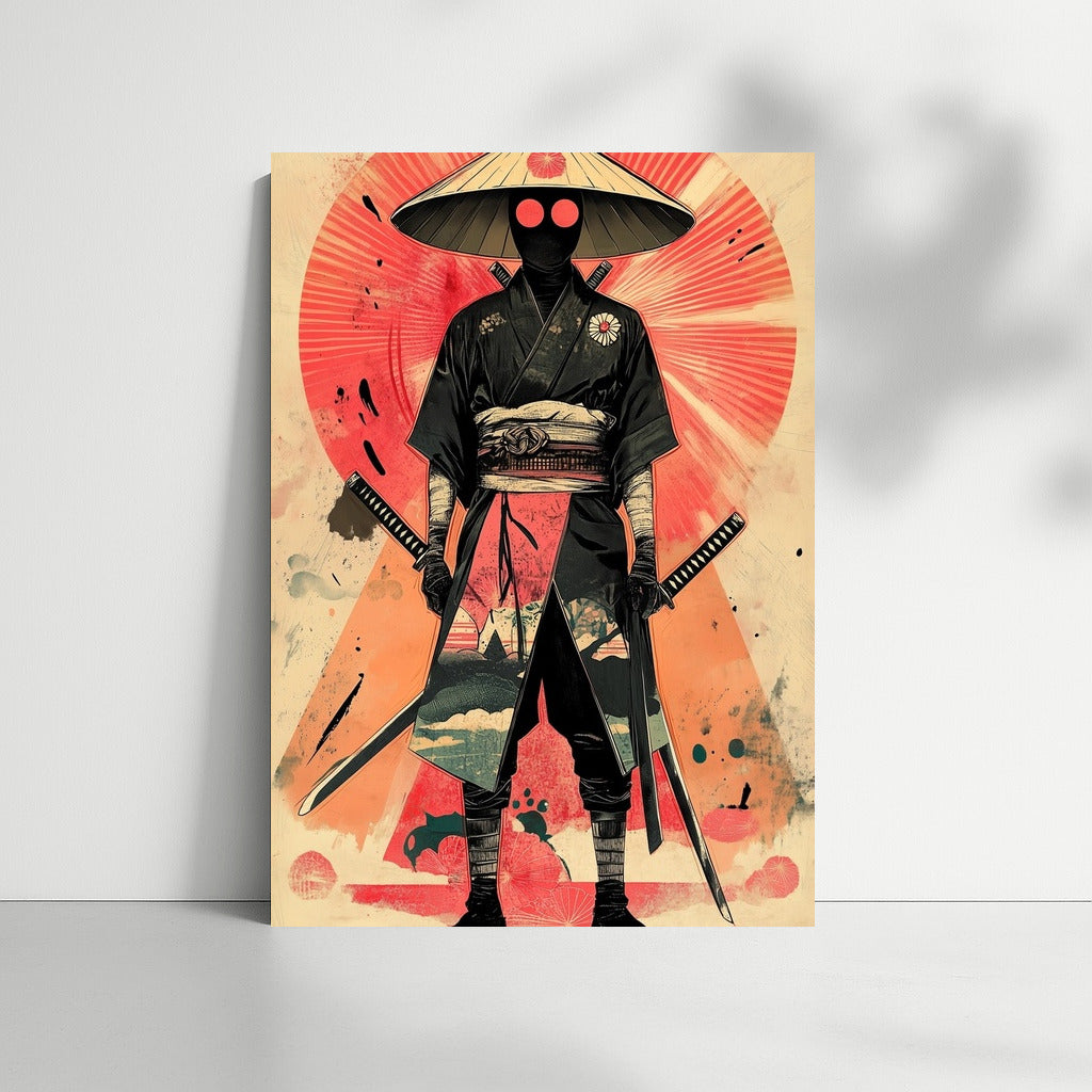 Dance of the Samurai in Flowers
