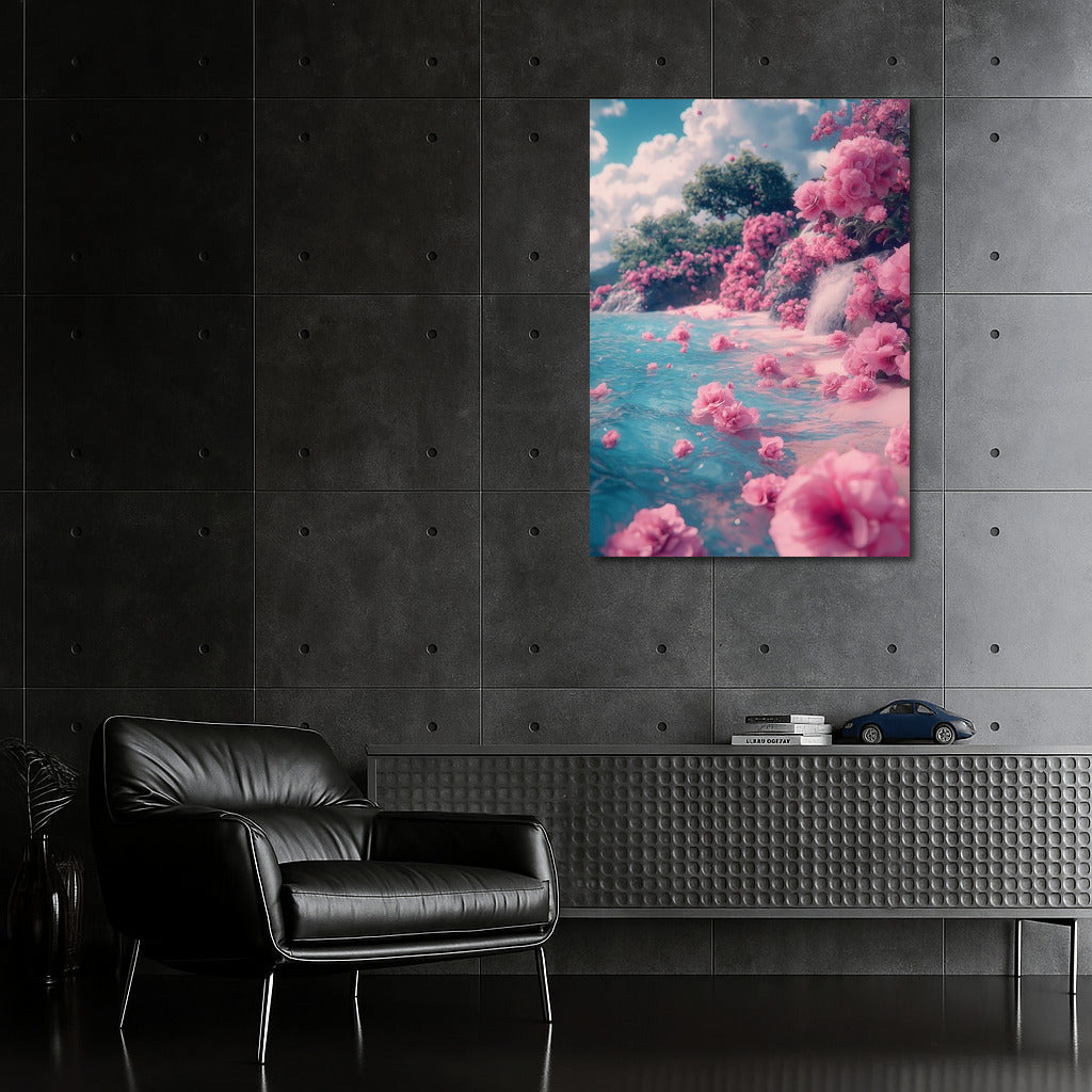 Pink Symphony of the Morning Shore