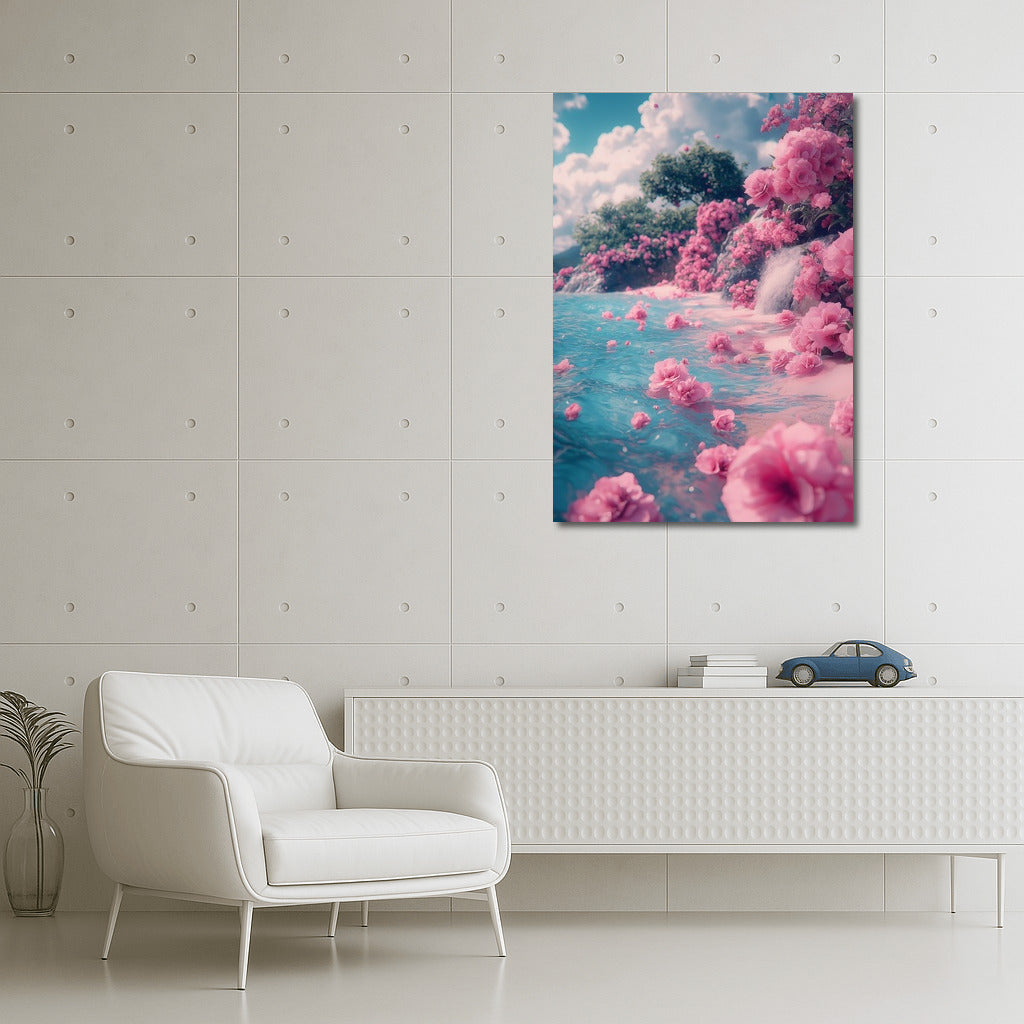 Pink Symphony of the Morning Shore