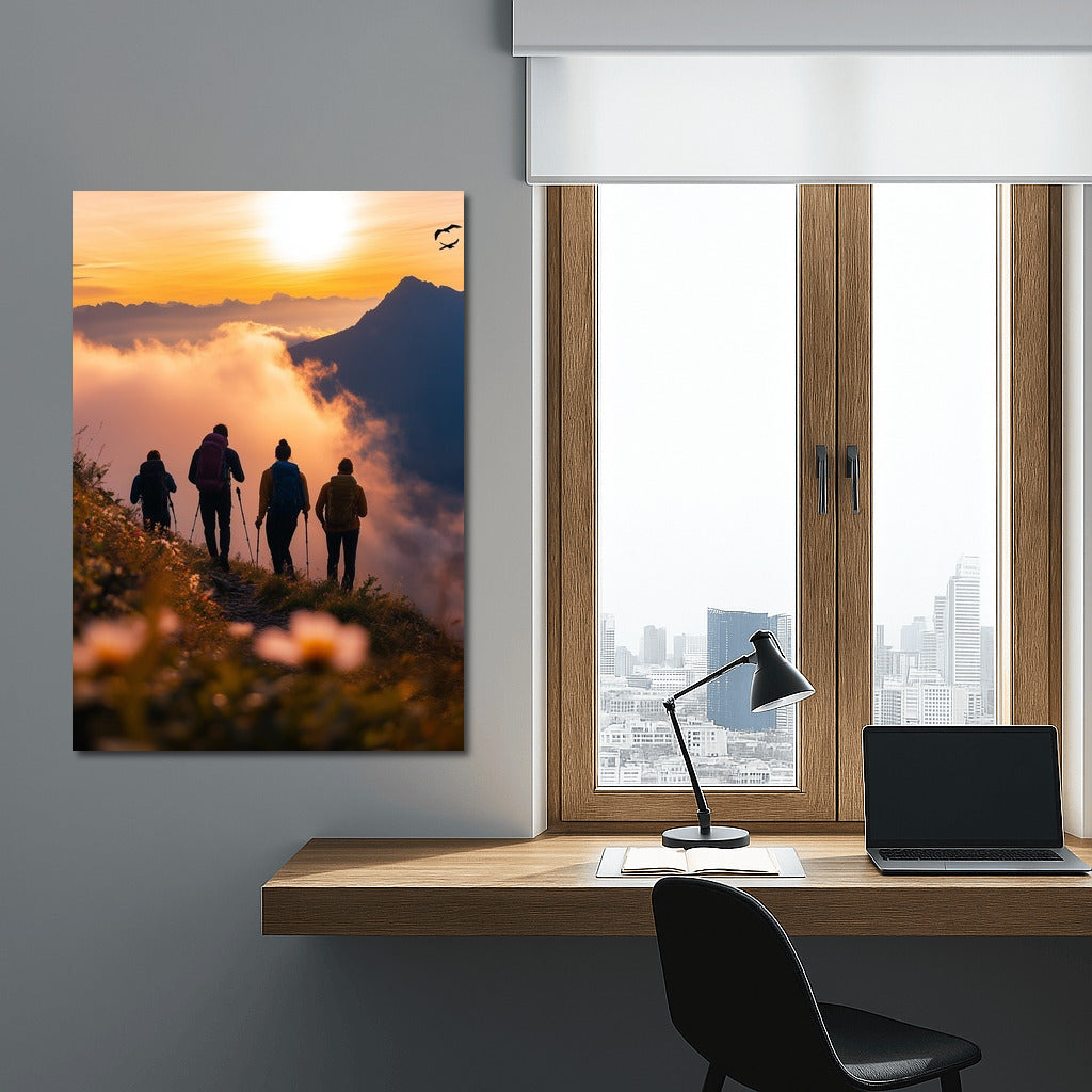 The Golden Path of the Wanderer