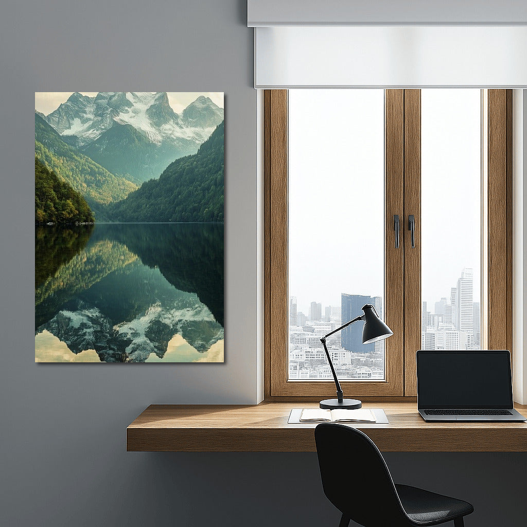 Mirror of Mountain Peaks