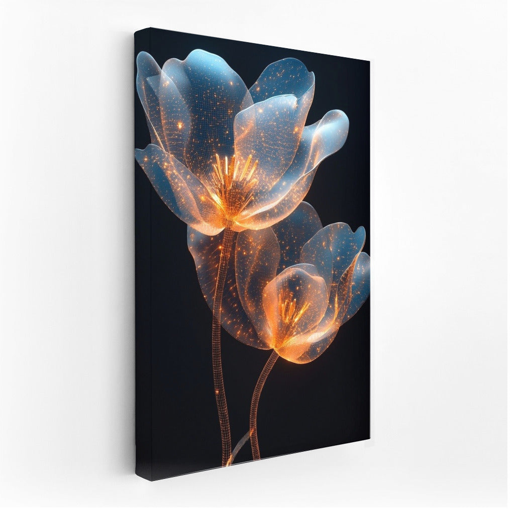 Glowing Flower Charms