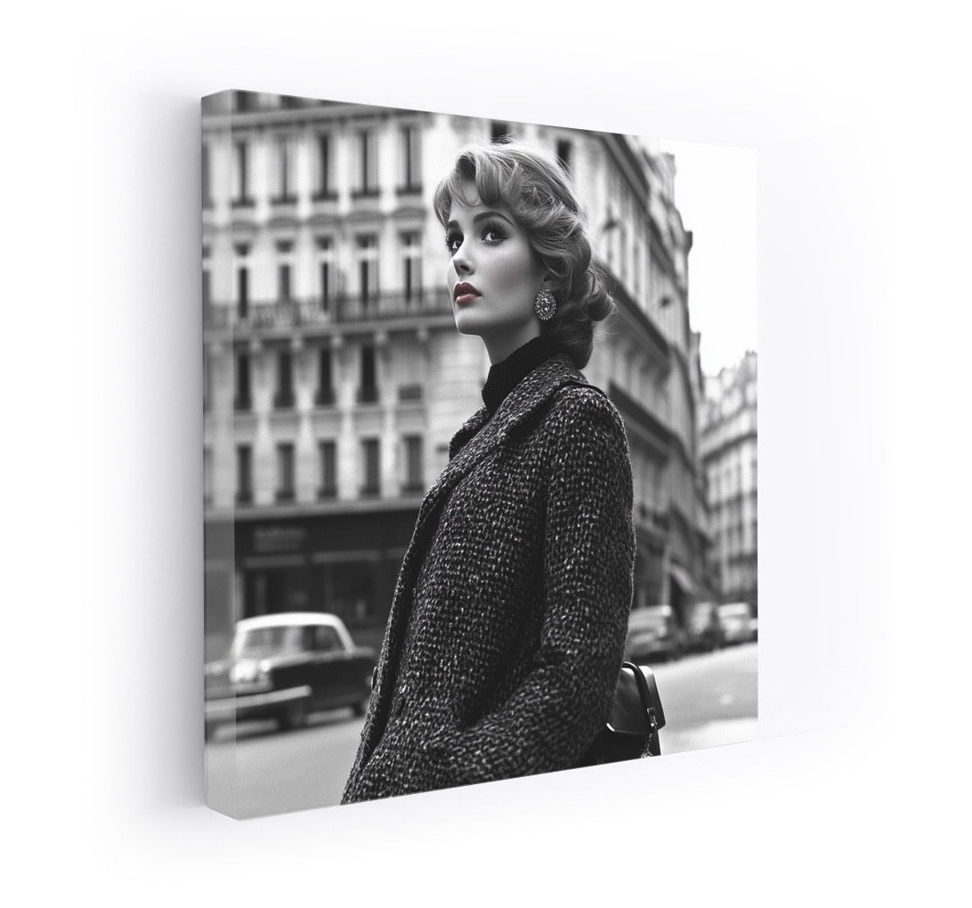 Retro Charm of City Lights