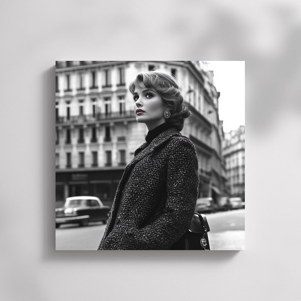 Retro Charm of City Lights