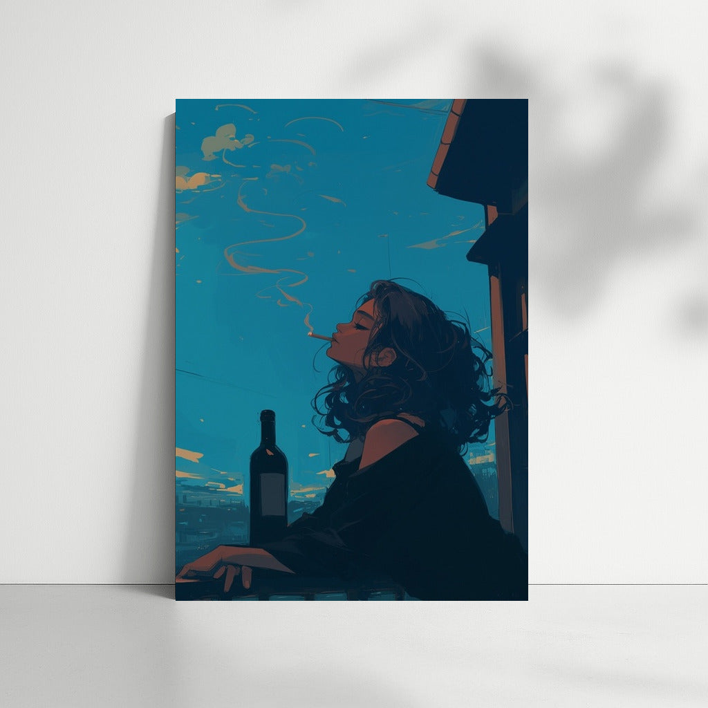 Silhouette in Sunset Mystery