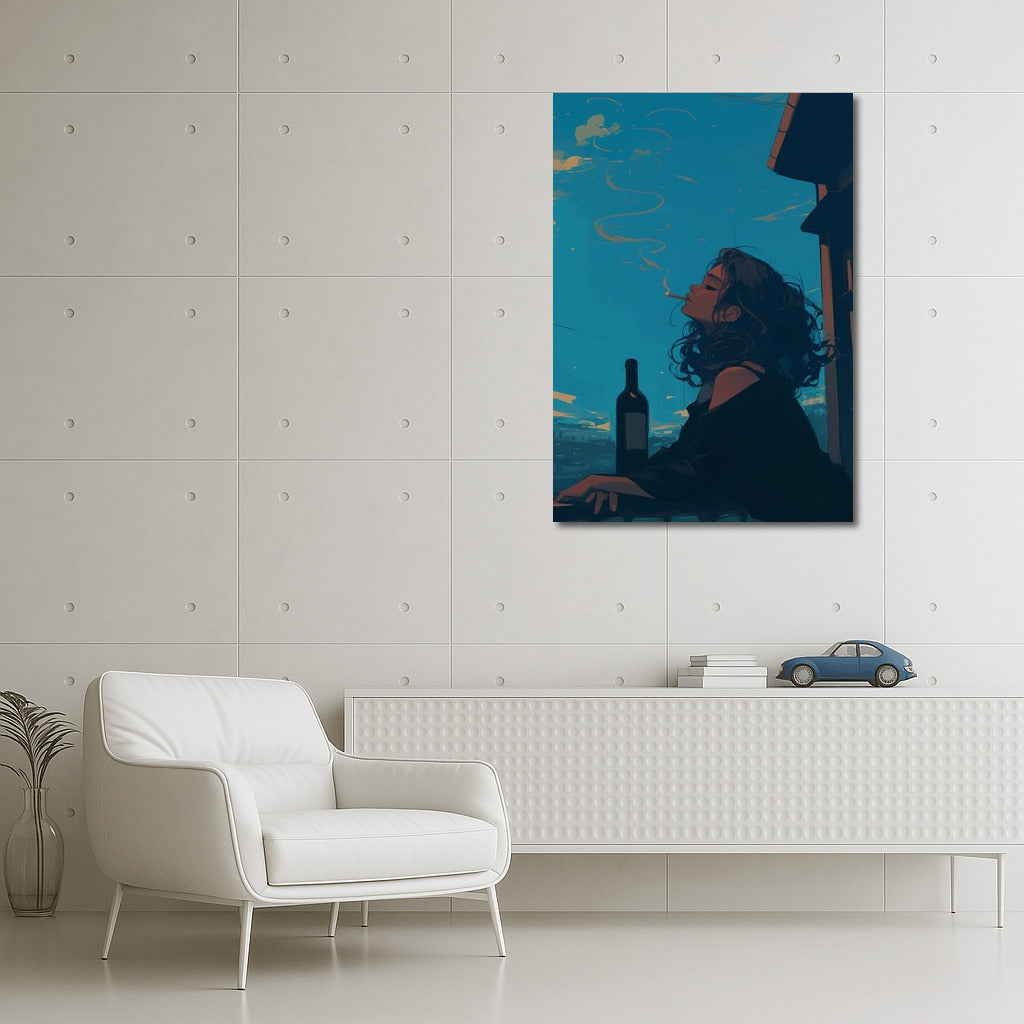 Silhouette in Sunset Mystery