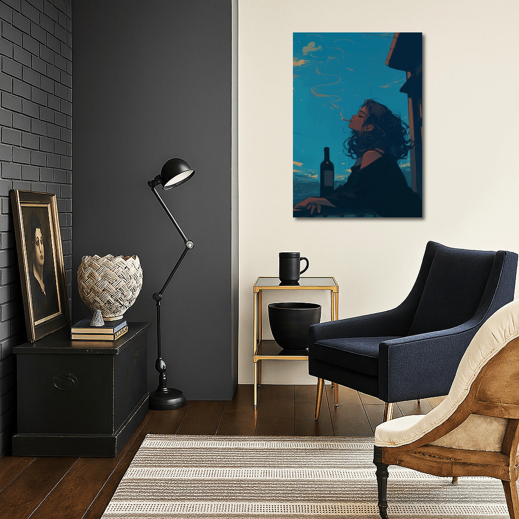 Silhouette in Sunset Mystery