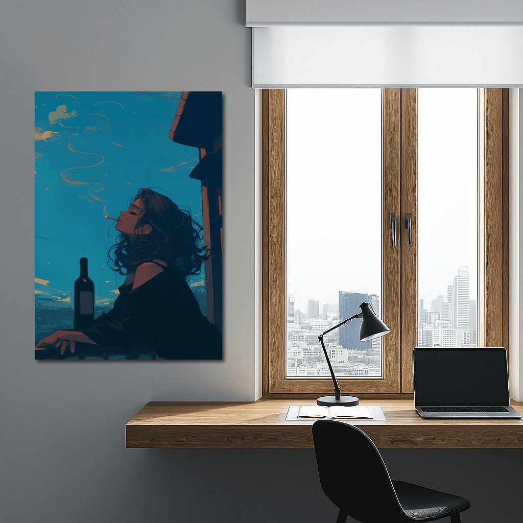 Silhouette in Sunset Mystery