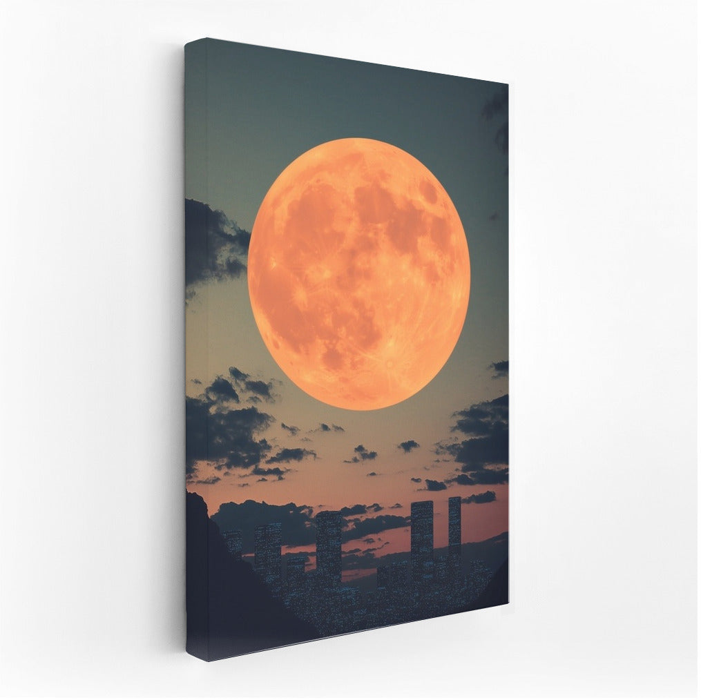 Fire Moon over the Dream City