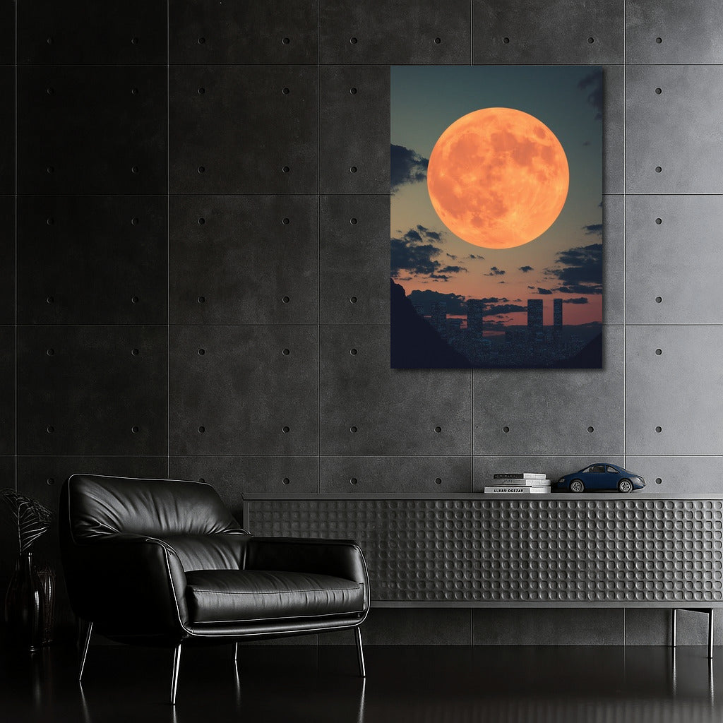 Fire Moon over the Dream City