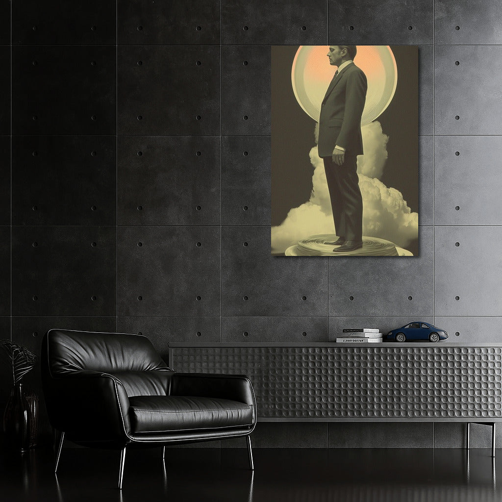 The Bright Traveler in the Cloudy Heights