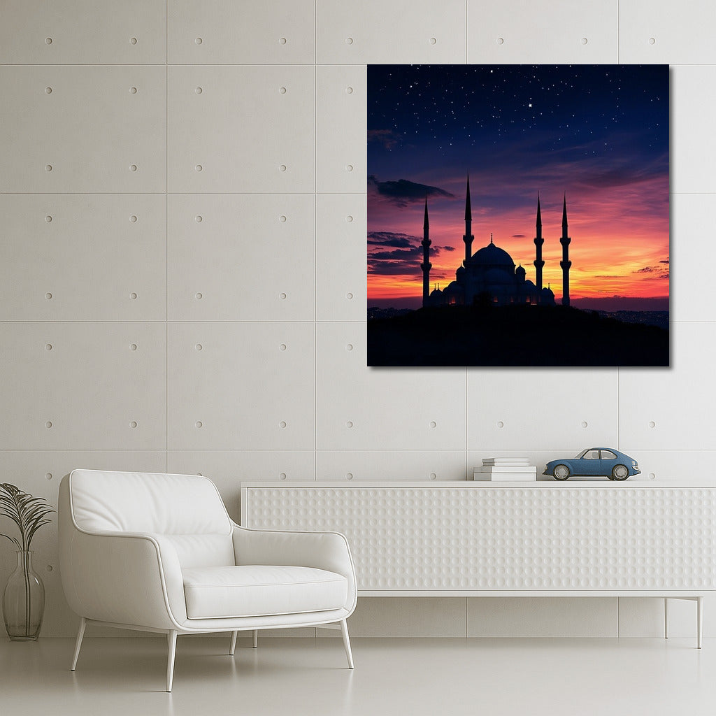 Starry Temple of Sunset