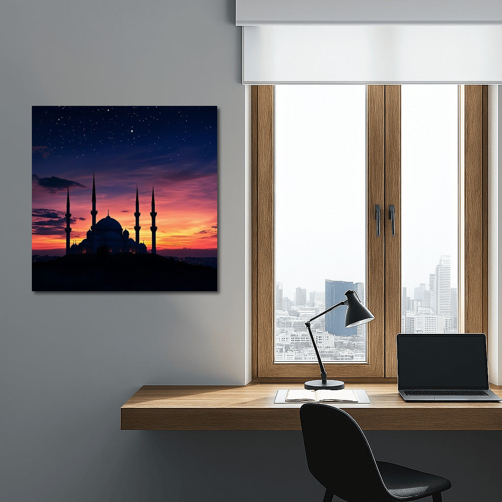 Starry Temple of Sunset