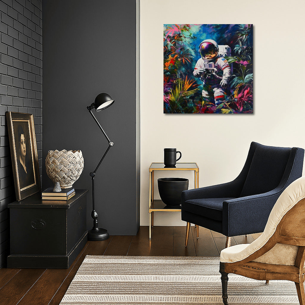 Star Traveler in the Green Oasis