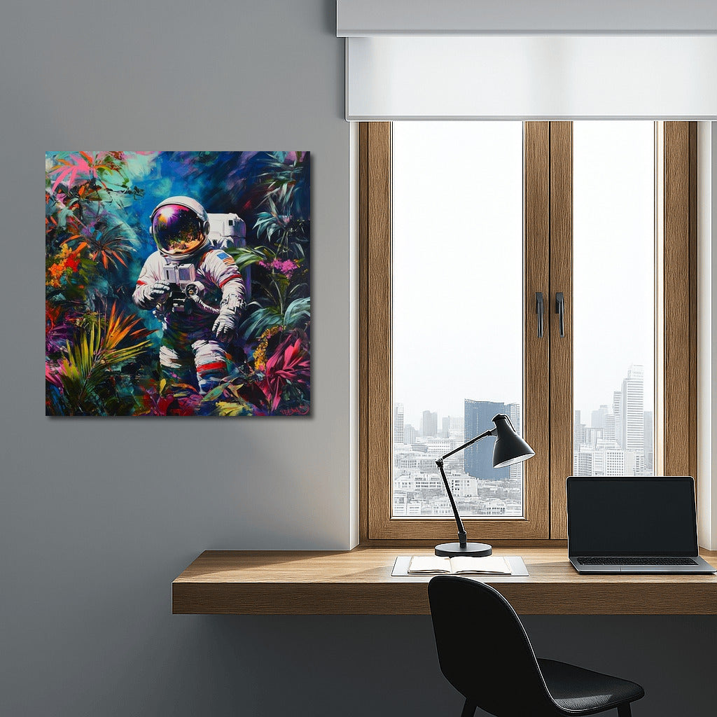 Star Traveler in the Green Oasis