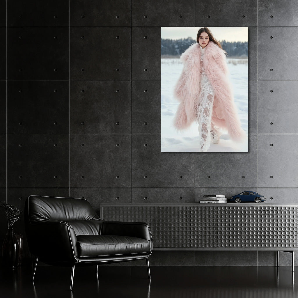 Pink Grace in a Winter's Tale