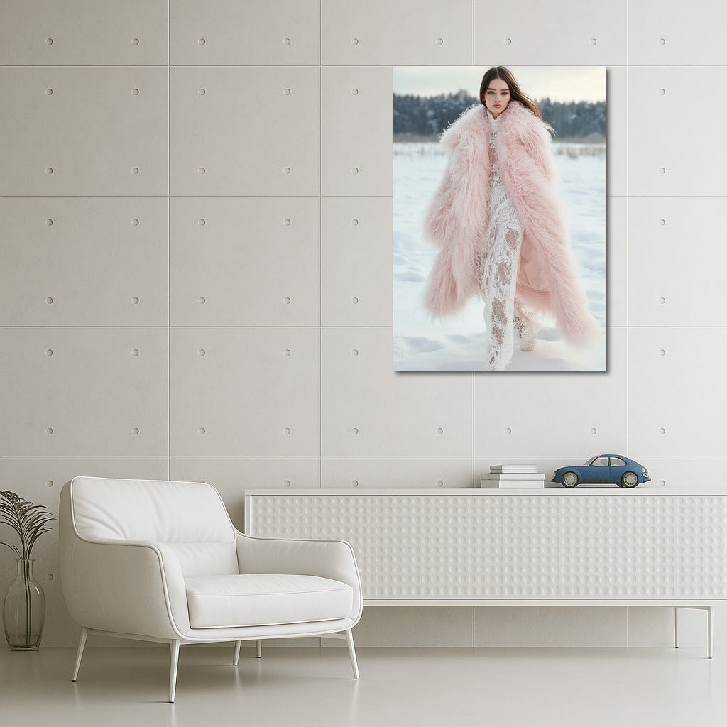 Pink Grace in a Winter's Tale