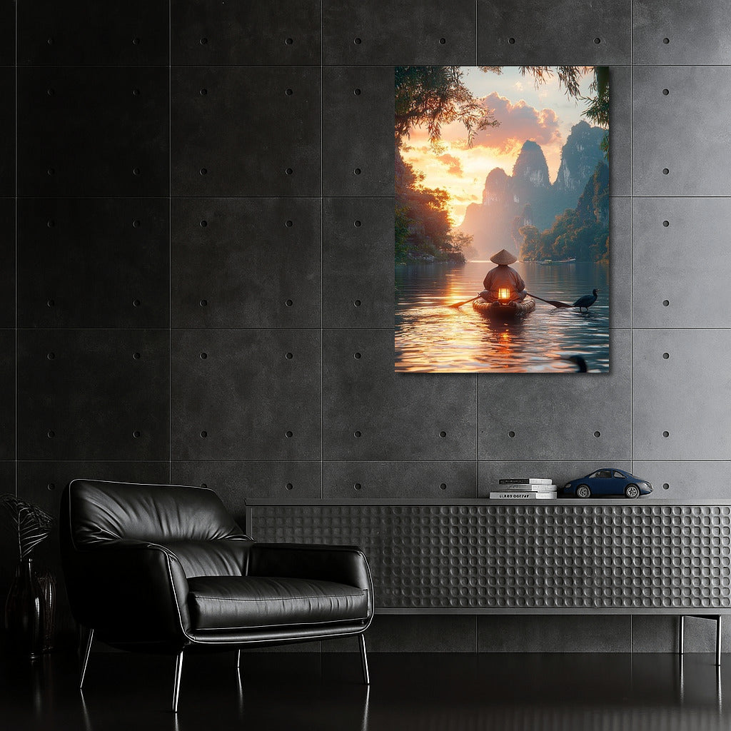 Sunset Sailing into Eternity