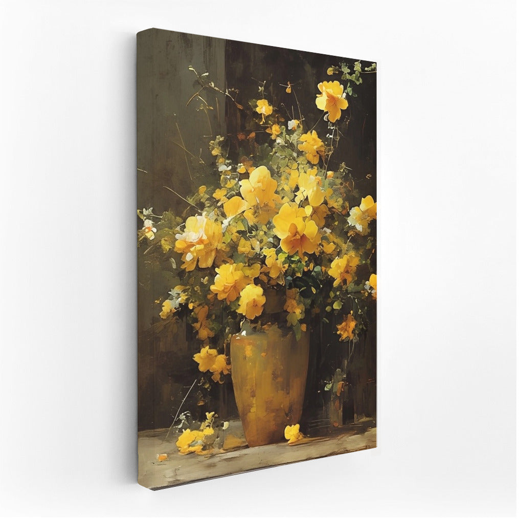 Flower Symphony in Gold