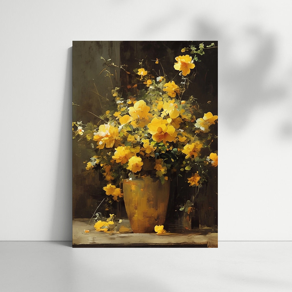 Flower Symphony in Gold