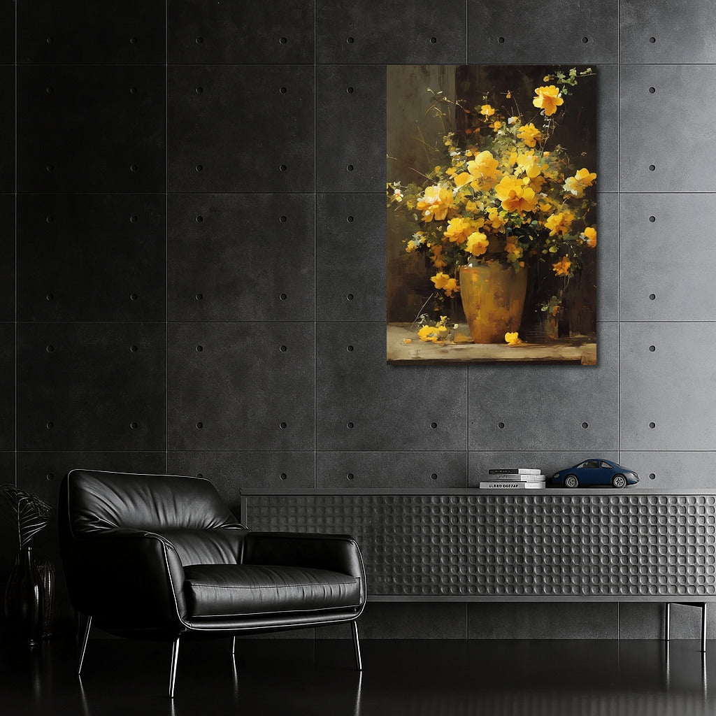 Flower Symphony in Gold