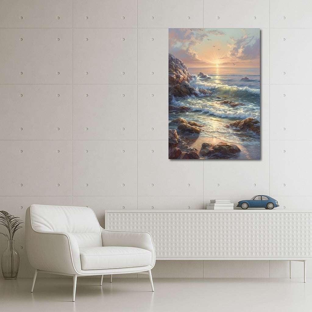 Dawn Embrace of the Ocean