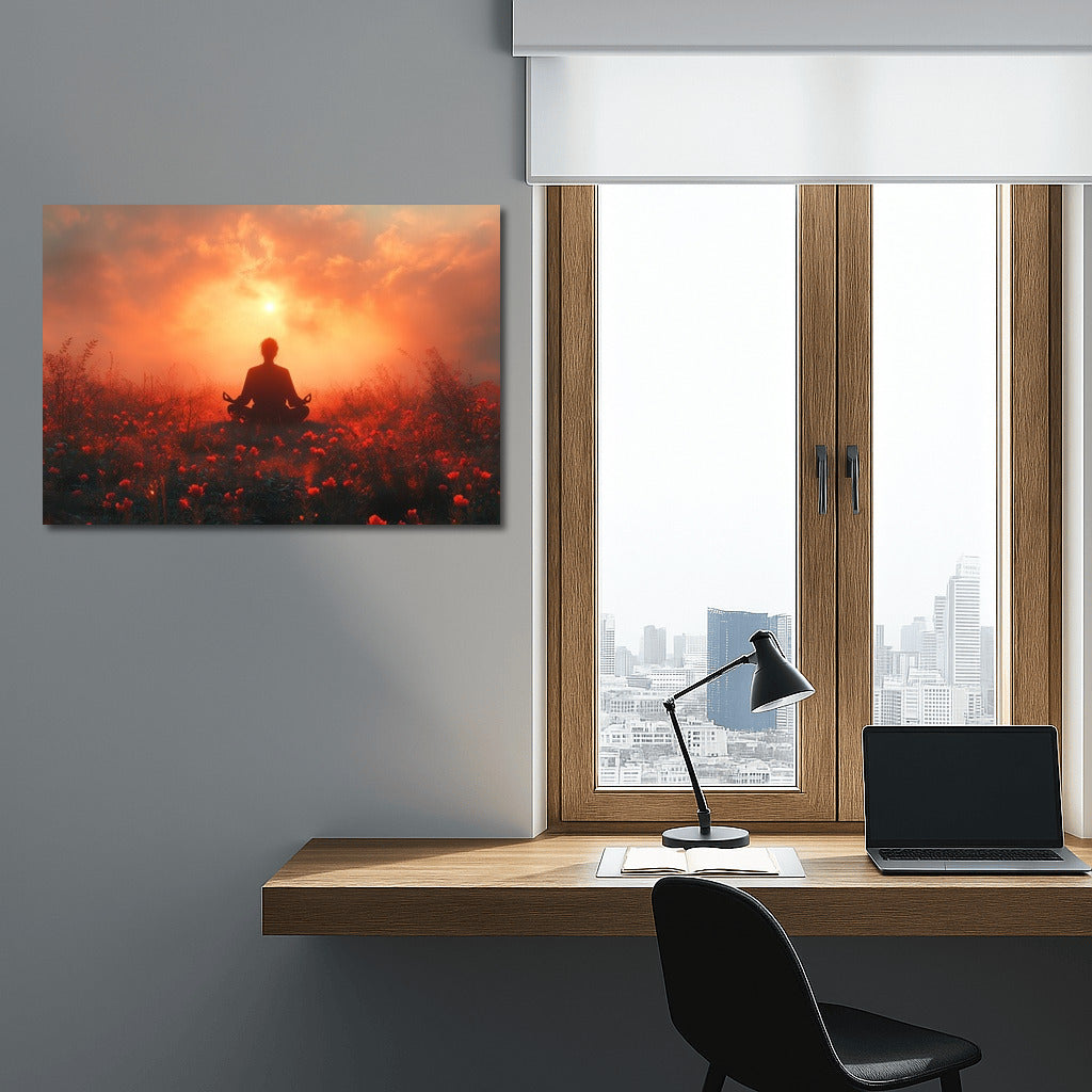 Sunset Meditation Glow