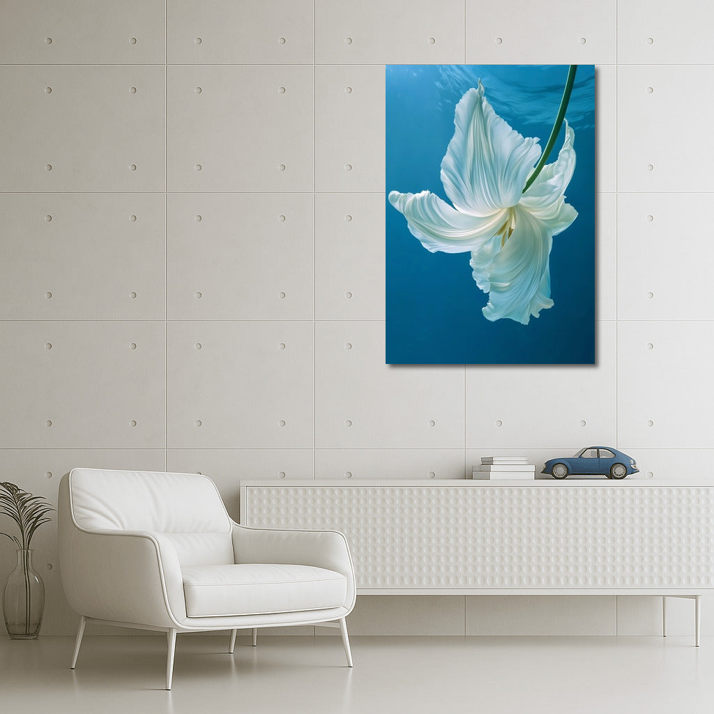 Heavenly Flower: Inspiration in Blue