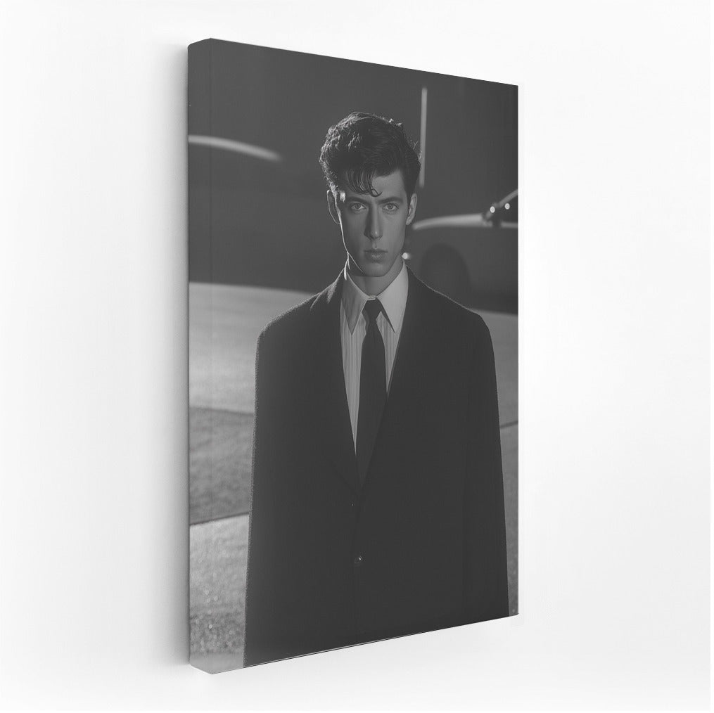 Silhouette in the Midnight Dance