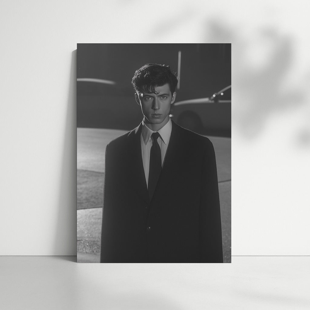 Silhouette in the Midnight Dance