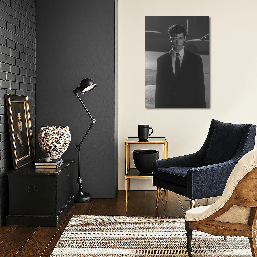 Silhouette in the Midnight Dance