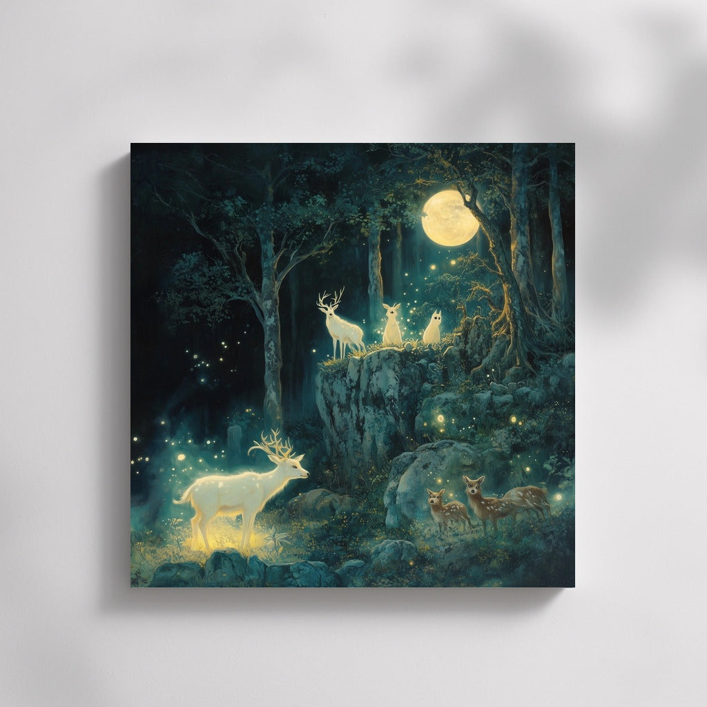 The Dance of the Deer in the Moon Tale