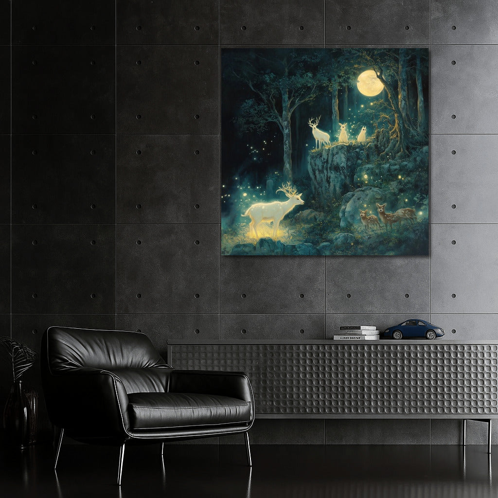 The Dance of the Deer in the Moon Tale