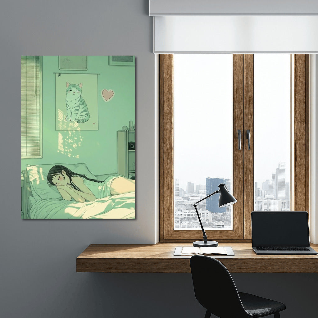 Morning Glow and Cat Harmony