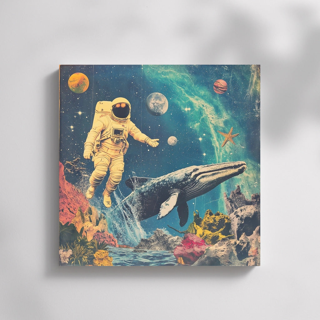 Star Ballet: Astronaut and Whale