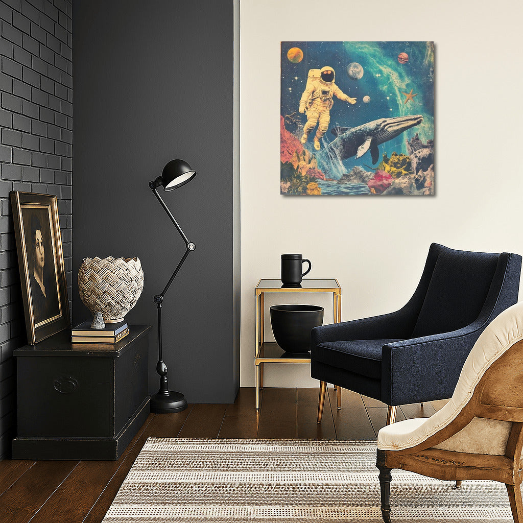 Star Ballet: Astronaut and Whale