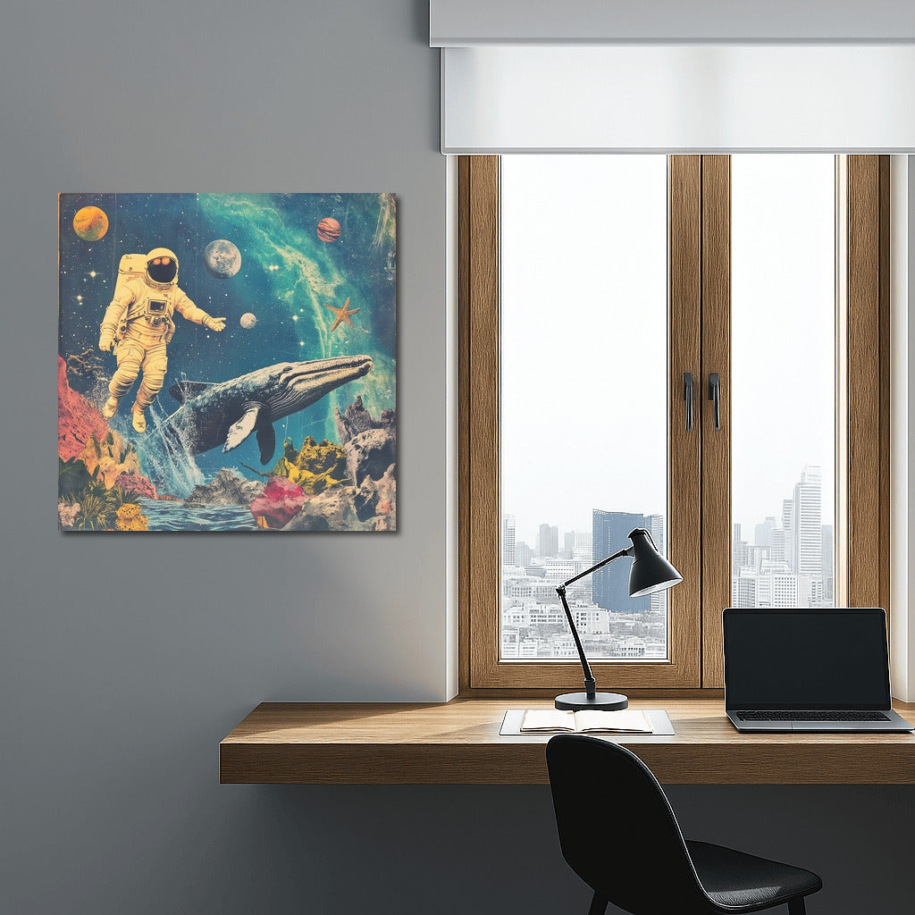 Star Ballet: Astronaut and Whale