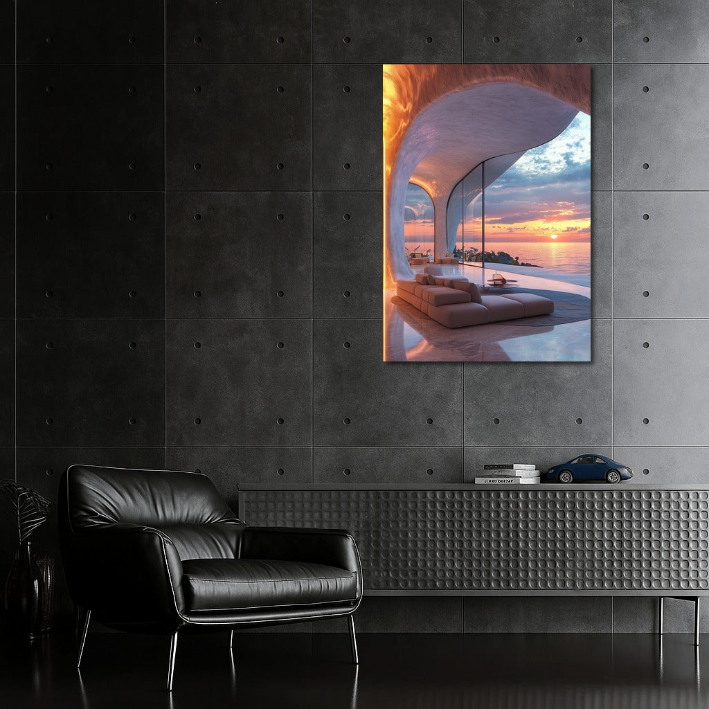 Symphony of Sunset Silhouettes