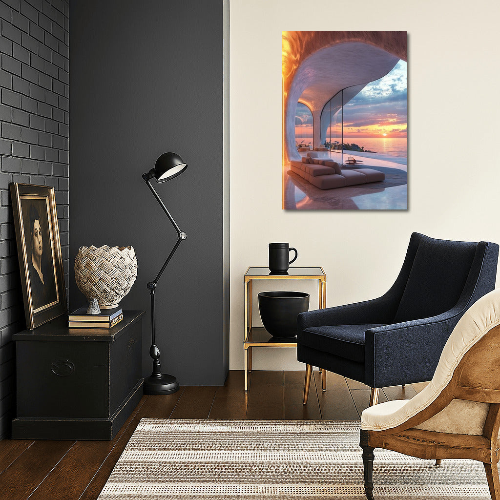 Symphony of Sunset Silhouettes